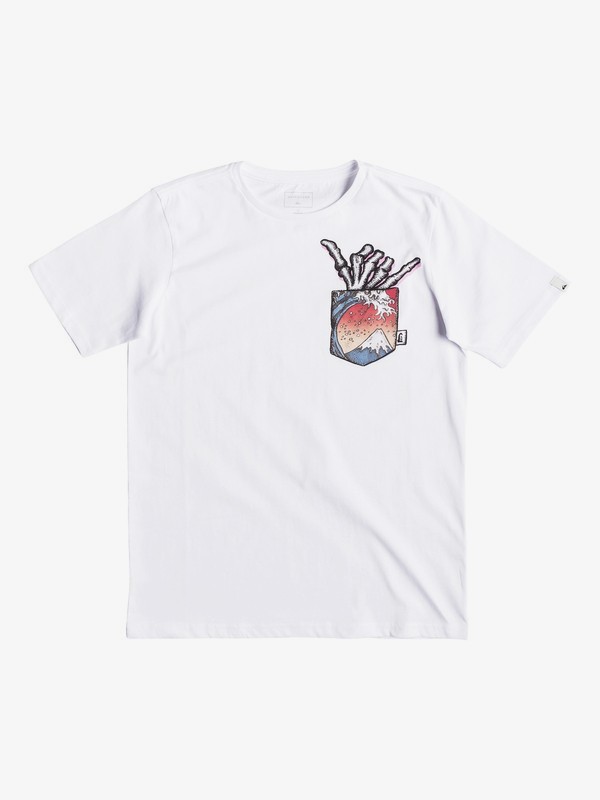 quiksilver, Byron Boogie - T-shirt pour garçon 8-16 ans, WHITE (wbb0) 0 Byron Boogie - T-shirt pour garçon 8-16 ans Blanc EQBZT03897 Quiksilver