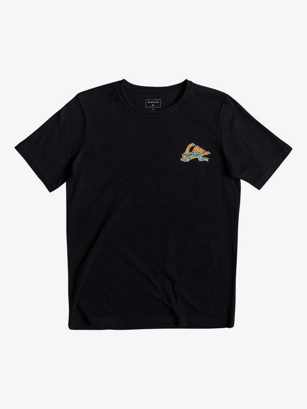 quiksilver, Tattered - T-shirt pour garçon 8-16 ans, BLACK (kvj0) 0 Tattered - T-shirt pour garçon 8-16 ans Noir EQBZT03904 Quiksilver