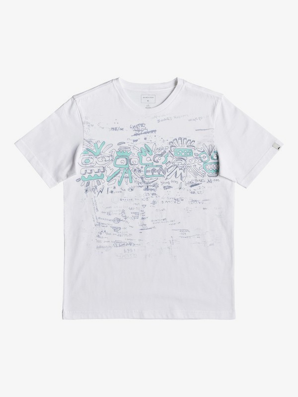 quiksilver, Детская футболка Local Heroism, WHITE (wbb0) 0 Детская футболка Local Heroism Белый EQBZT03910 Quiksilver
