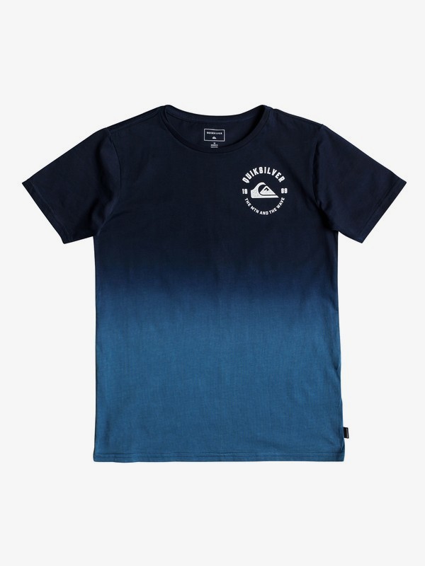 quiksilver, Boy's 8-16 Captain Dip Dye Tee, NAVY BLAZER (byj0) 0 Boy's 8-16 Captain Dip Dye Tee Blue EQBZT03916 Quiksilver