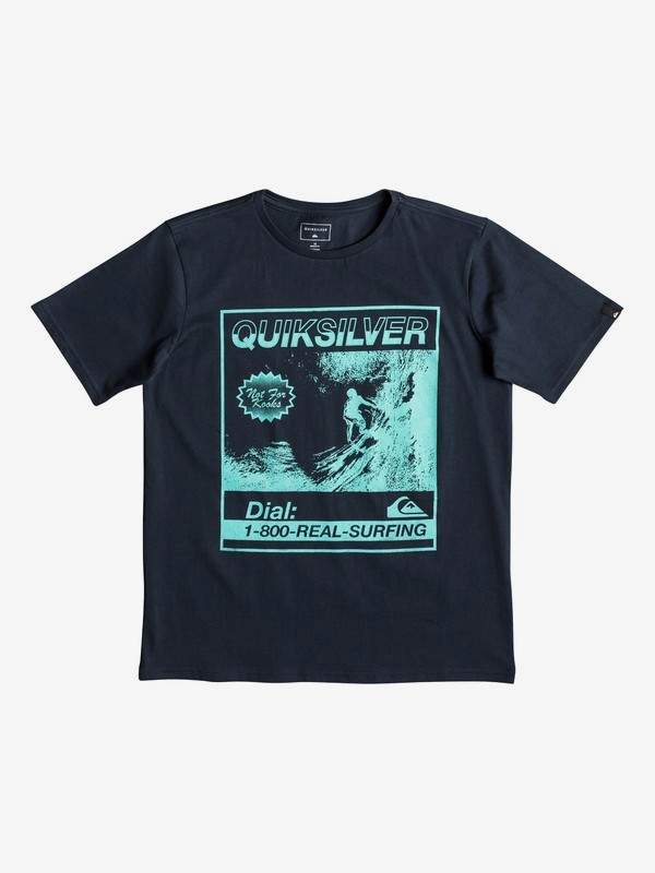 quiksilver, Temple Of The Dog - T-shirt pour garçon 8-16 ans, BLUE NIGHTS (bst0) 0 Temple Of The Dog - T-shirt pour garçon 8-16 ans Bleu EQBZT03939 Quiksilver
