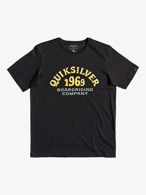 quiksilver, Kirra Shakka - T-Shirt for Boys 8-16, BLACK (kvj0) 0 Kirra Shakka - T-Shirt for Boys 8-16 Black EQBZT03940 Quiksilver