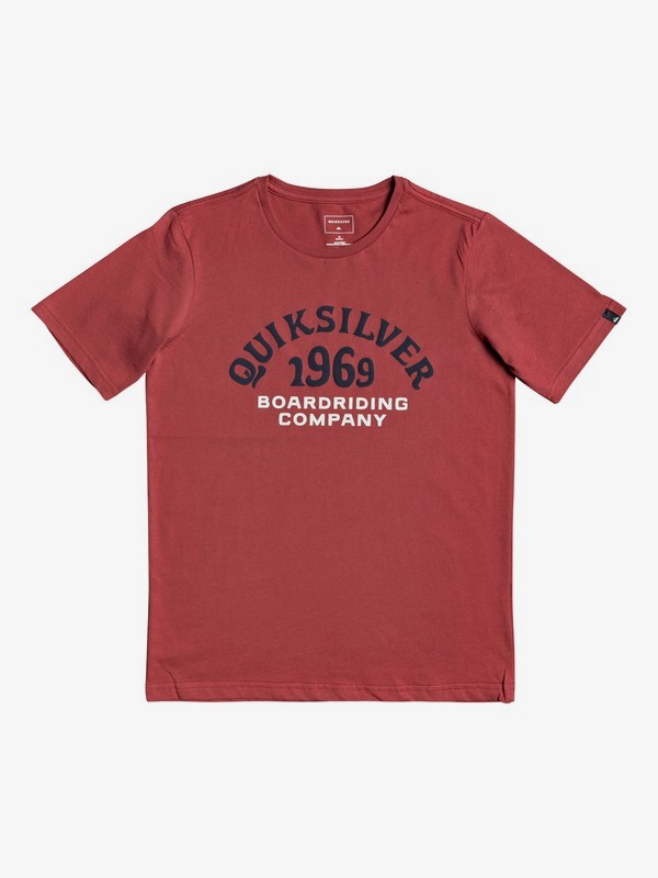 quiksilver, Kirra Shakka - T-shirt pour garçon 8-16 ans, BRICK RED (rqn0) 0 Kirra Shakka - T-shirt pour garçon 8-16 ans Rouge EQBZT03940 Quiksilver