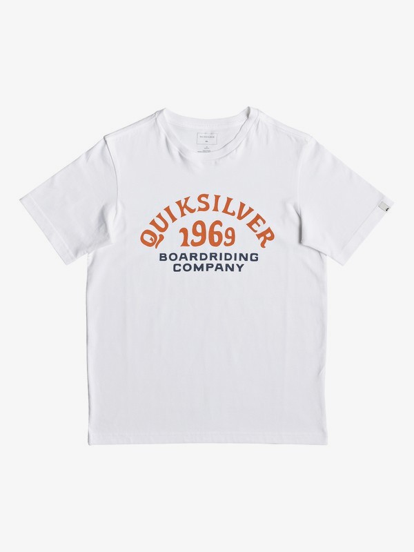 quiksilver, Kirra Shakka - T-Shirt for Boys 8-16, WHITE (wbb0) 0 Kirra Shakka - T-Shirt for Boys 8-16 White EQBZT03940 Quiksilver