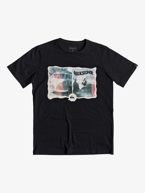 quiksilver, Morning Session - T-shirt pour garçon 8-16 ans, BLACK (kvj0) 0 Morning Session - T-shirt pour garçon 8-16 ans Noir EQBZT03962 Quiksilver