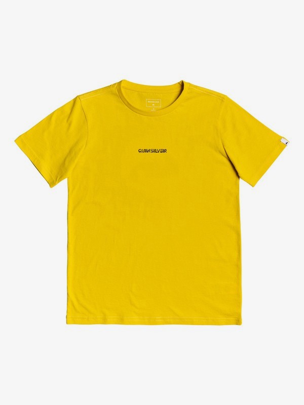 quiksilver, Checker Out - T-Shirt, SULPHUR (gjc0) 0 Checker Out - T-Shirt Green EQBZT03997 Quiksilver