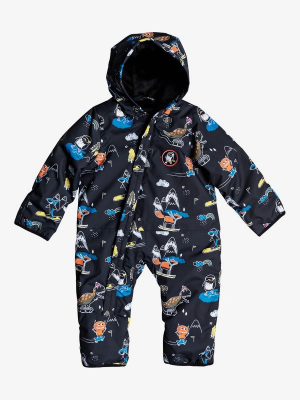 quiksilver, Quiksilver Snowsuit, BLACK SNOW PARTY (kvm6) 0 Quiksilver Snowsuit Black EQITS03005 Quiksilver