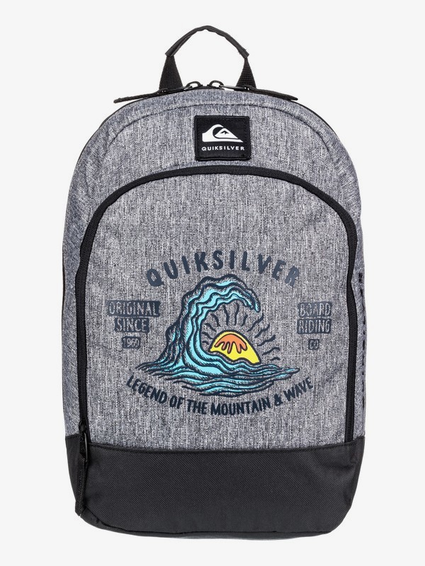 quiksilver, Chompine 12L Small Backpack, LIGHT GREY HEATHER (sgrh) 0 Chompine 12L Small Backpack Grey EQKBP03014 Quiksilver