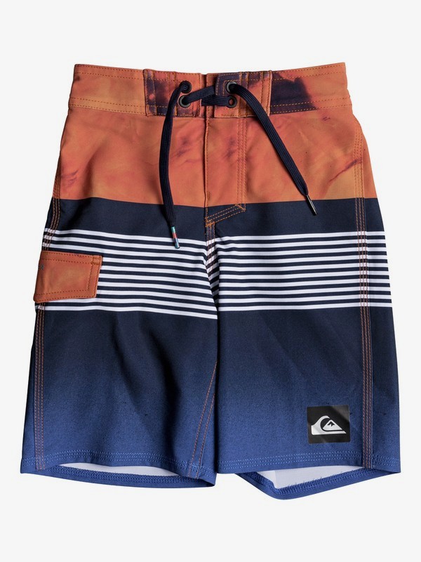 quiksilver, Boy's 2-7 Highline Lava Division 14" Boardshorts, NAVY BLAZER (byj6) 0 Boy's 2-7 Highline Lava Division 14" Boardshorts EQKBS03149 Quiksilver