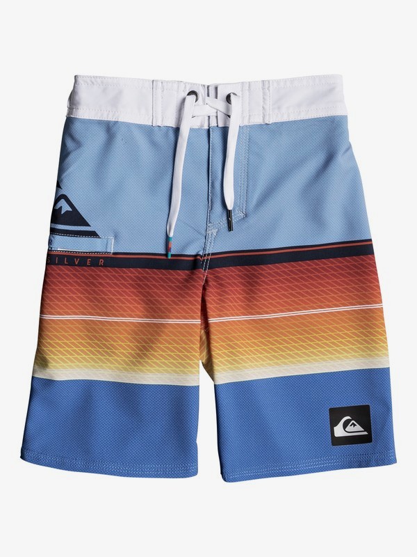 quiksilver, Boy's 2-7 Highline Slab 14" Boardshorts, DUSK BLUE (bhc6) 0 Boy's 2-7 Highline Slab 14" Boardshorts EQKBS03152 Quiksilver