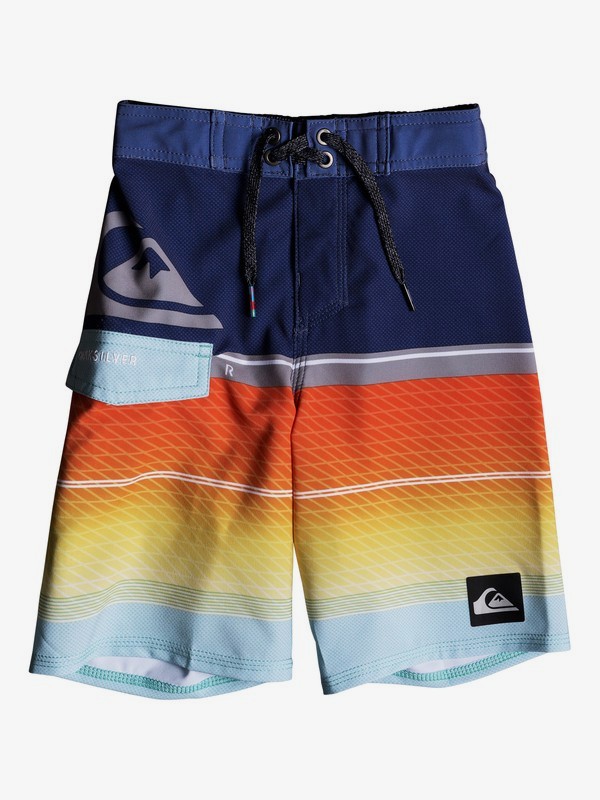 quiksilver, HIGHLINE SLAB BOY 14, BIJOU BLUE (bng6) 0 HIGHLINE SLAB BOY 14 Azul EQKBS03152 Quiksilver