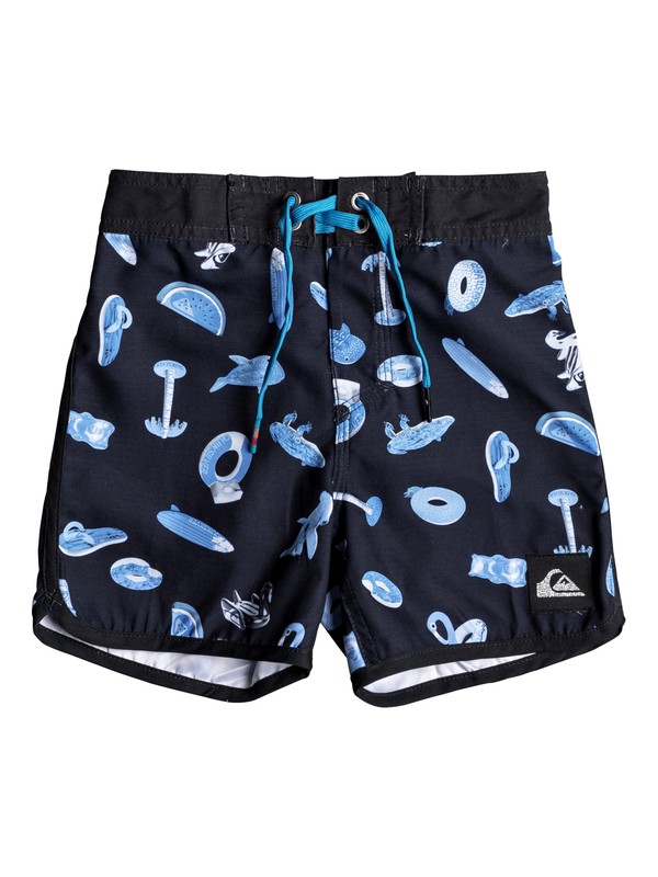 quiksilver, Бордшорты Floater 11", REAL TEAL (bpr6) 0 Бордшорты Floater 11" Синий EQKBS03157 Quiksilver