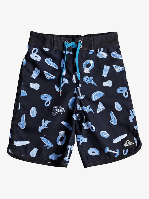 quiksilver, FLOATER BOY 14, REAL TEAL (bpr6) 0 FLOATER BOY 14 EQKBS03159 Quiksilver