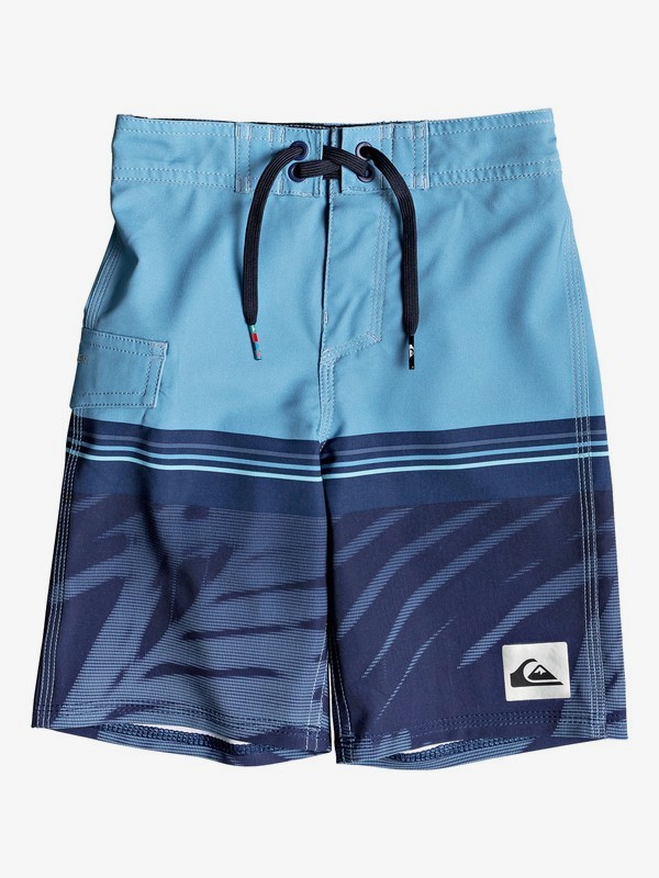 quiksilver, Boy's 2-7 Highline Zen Division 14" Boardshorts, MEDIEVAL BLUE (bte6) 0 Boy's 2-7 Highline Zen Division 14" Boardshorts EQKBS03171 Quiksilver