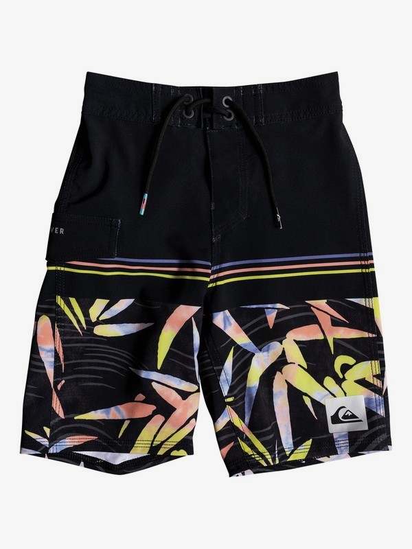 quiksilver, Boy's 2-7 Highline Zen Division 14" Boardshorts, BLACK (kvj6) 0 Boy's 2-7 Highline Zen Division 14" Boardshorts Black EQKBS03171 Quiksilver