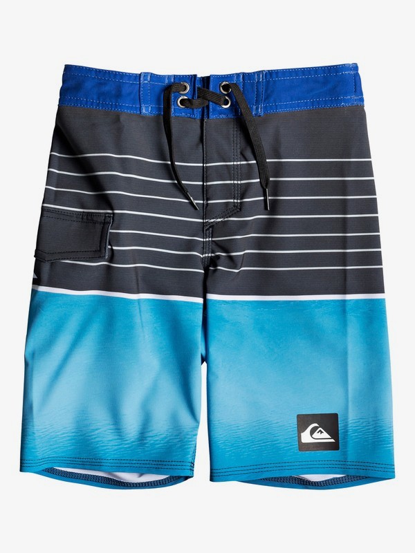 quiksilver, Boy's 2-7 Highline Slab 14" Boardshorts, ELECTRIC ROYAL (prm6) 0 Boy's 2-7 Highline Slab 14" Boardshorts Purple EQKBS03200 Quiksilver