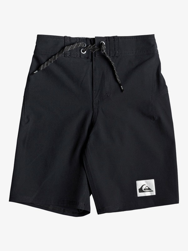 quiksilver, Boy's 2-7 Highline Kaimana 14" Boardshorts, BLACK (kvj0) 0 Boy's 2-7 Highline Kaimana 14" Boardshorts Black EQKBS03206 Quiksilver