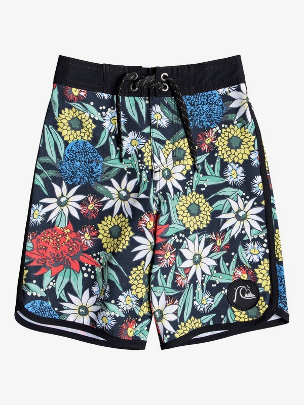quiksilver, Boy's 2-7 Highline Bush Bandit 14" Boardshorts, BLACK (kvj6) 0 Boy's 2-7 Highline Bush Bandit 14" Boardshorts Black EQKBS03220 Quiksilver