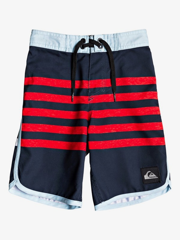 quiksilver, Boy's 2-7 Everyday Grass Roots 14" Boardshorts, NAVY BLAZER (byj6) 0 Boy's 2-7 Everyday Grass Roots 14" Boardshorts Blue EQKBS03225 Quiksilver