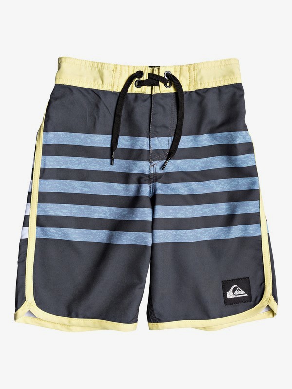 quiksilver, Boy's 2-7 Everyday Grass Roots 14" Boardshorts, EBONY (ksd6) 0 Boy's 2-7 Everyday Grass Roots 14" Boardshorts Black EQKBS03225 Quiksilver