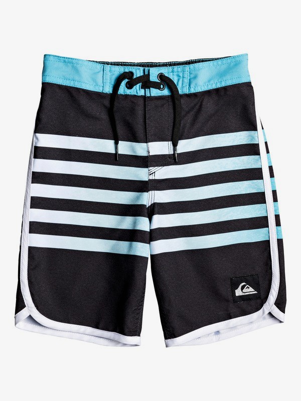 quiksilver, Boy's 2-7 Everyday Grass Roots 14" Boardshorts, BLACK (kvj7) 0 Boy's 2-7 Everyday Grass Roots 14" Boardshorts Black EQKBS03225 Quiksilver