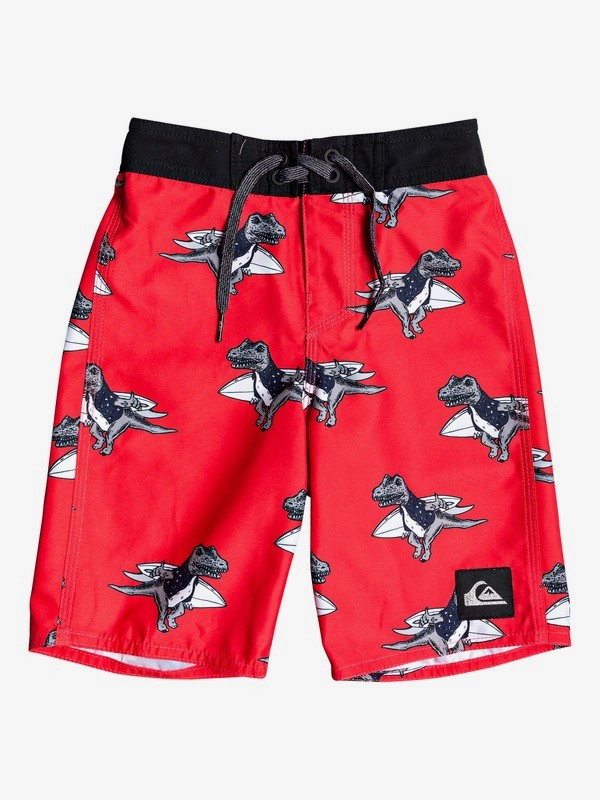 quiksilver, Everyday Dinos 14" Boardshorts, HIGH RISK RED (rqc6) 0 Everyday Dinos 14" Boardshorts Red EQKBS03227 Quiksilver