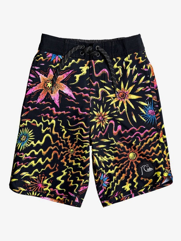 quiksilver, Boy's 2-7 Highline Tripper 14" Boardshorts, BLACK (kvj6) 0 Boy's 2-7 Highline Tripper 14" Boardshorts Black EQKBS03228 Quiksilver