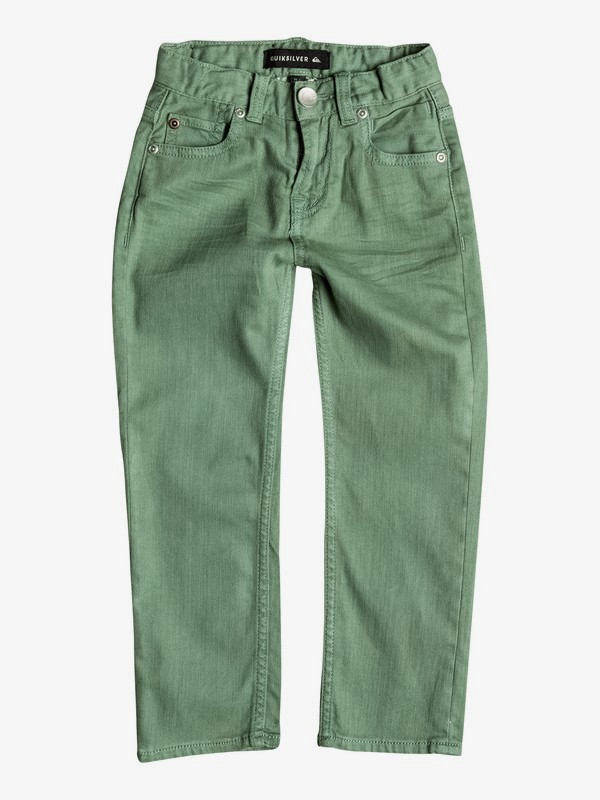 quiksilver, Distorsion Colors - Slim Fit Jeans, DARK IVY (gnd0) 0 Distorsion Colors - Slim Fit Jeans Green EQKDP03044 Quiksilver