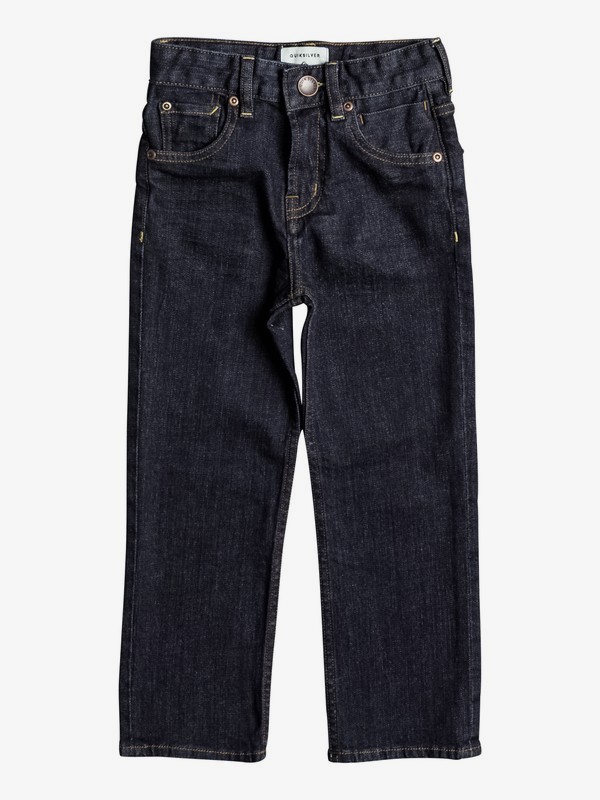 SEQUEL RINSE AW BOY EQKDP03066 0 Boy's 2-7 Sequel Rinse Regular Fit Jeans EQKDP03066 Quiksilver