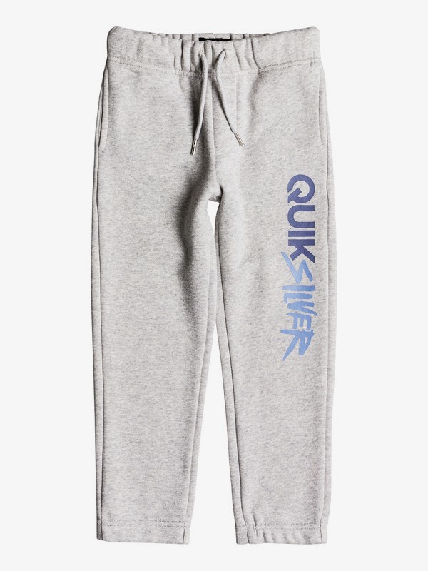 quiksilver, Boy's 2-7 Trackpant Screen Sweatpants, LIGHT GREY HEATHER (sjsh) 0 Boy's 2-7 Trackpant Screen Sweatpants Grey EQKFB03069 Quiksilver