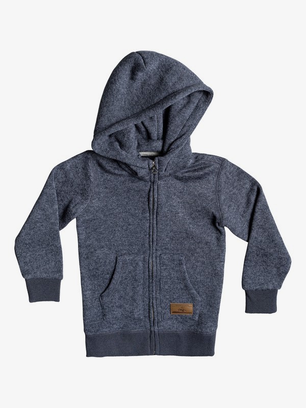quiksilver, Keller - Forro polar con cremallera para Chicos 2-7, NAVY BLAZER HEATHER (byjh) 0 Keller - Forro polar con cremallera para Chicos 2-7 Azul EQKFT03258 Quiksilver