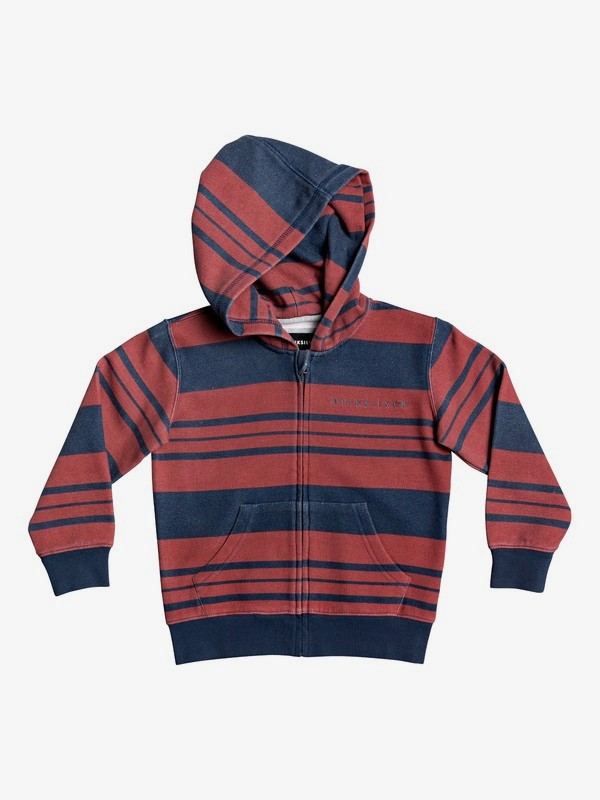 quiksilver, Boys 2-7 Max Hero Zip-Up Hoodie, MOONLIT OCEAN MAX HERO (byk6) 0 Boys 2-7 Max Hero Zip-Up Hoodie Blue EQKFT03305 Quiksilver