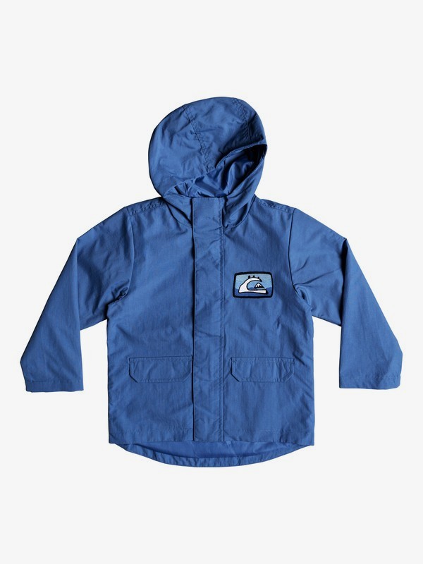 quiksilver, Spillin - Hooded Parka for Boys 2-7, BRIGHT COBALT SPILLIN (bpc6) 0 Spillin - Hooded Parka for Boys 2-7 Blue EQKJK03083 Quiksilver
