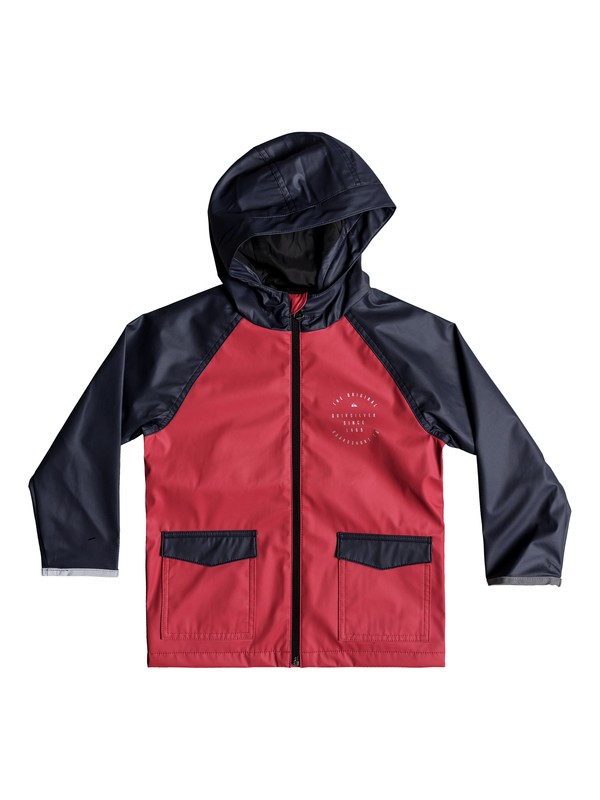 quiksilver, Geroka - Gabardina para Chicos 2-7, MINERAL RED (mmz0) 0 Geroka - Gabardina para Chicos 2-7 Rosa EQKJK03084 Quiksilver