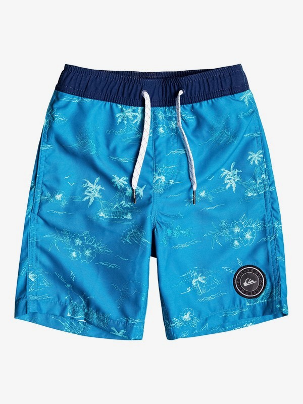 quiksilver, Boy's 2-7 Kangoo Island 14" Swim Shorts, FJORD BLUE (bpj6) 0 Boy's 2-7 Kangoo Island 14" Swim Shorts Blue EQKJV03082 Quiksilver
