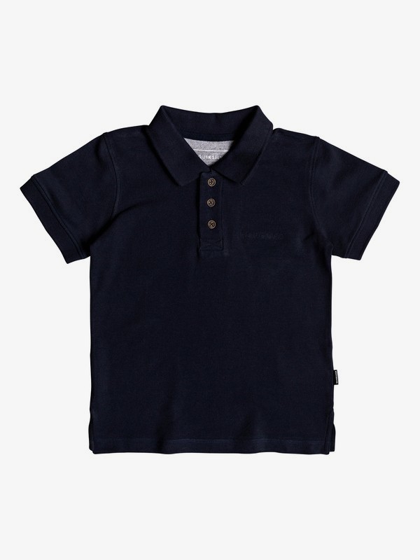 quiksilver, Boy's 2-7 Tori Pass Short Sleeve Polo Shirt, NAVY BLAZER (byj0) 0 Boy's 2-7 Tori Pass Short Sleeve Polo Shirt Blue EQKKT03137 Quiksilver