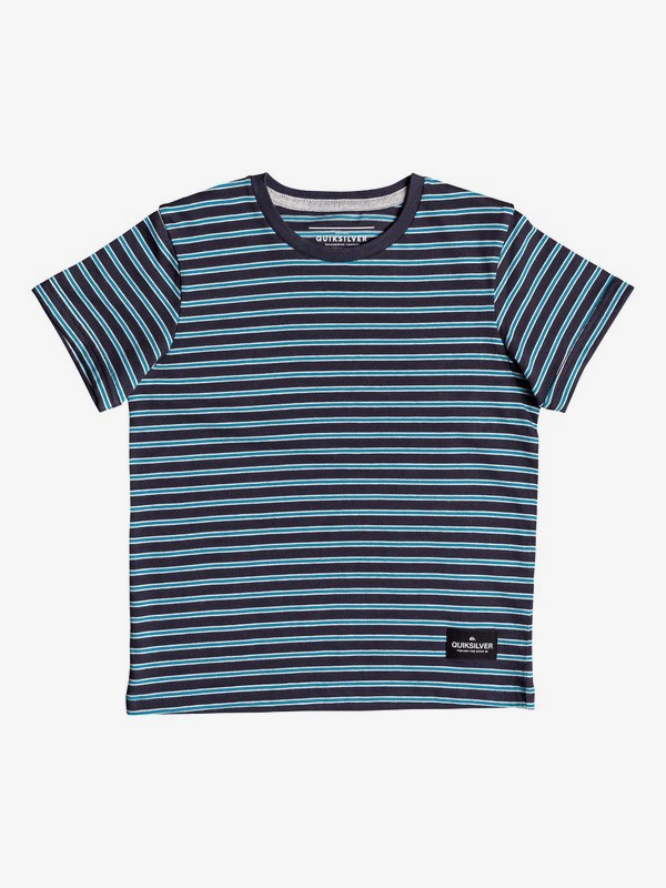 quiksilver, Broken Hills Tee, BLUE NIGHT_BROKEN HILLS (bst3) 0 Broken Hills Tee Blue EQKKT03165 Quiksilver