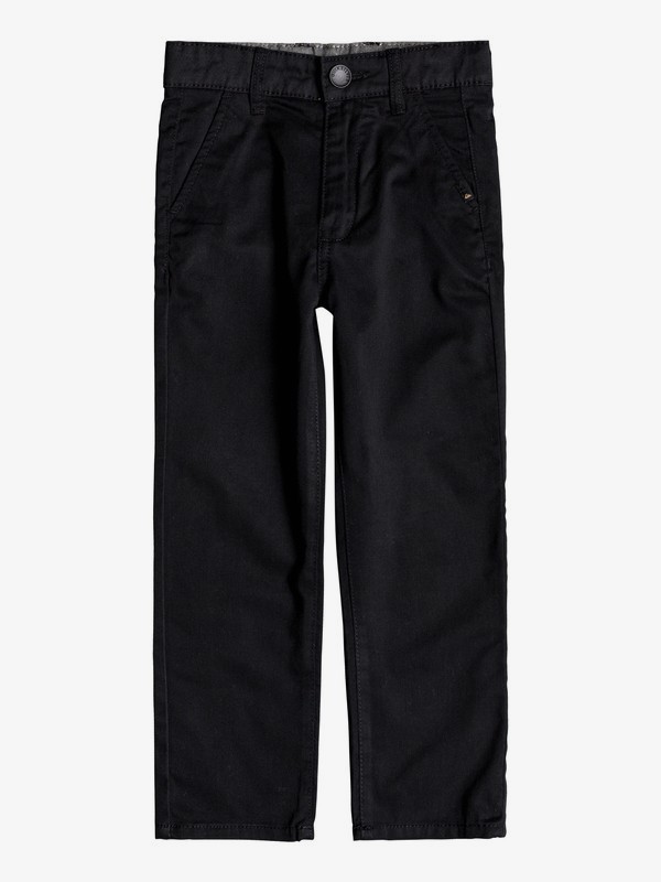 quiksilver, Boy's 2-7 Everyday Union Straight Fit Chinos, BLACK (kvj0) 0 Boy's 2-7 Everyday Union Straight Fit Chinos Black EQKNP03044 Quiksilver