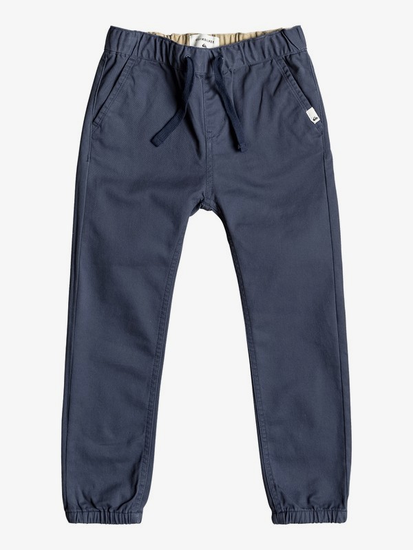 quiksilver, Krandy - Pantalones de Corte Recto para Chicos 2-7, BLUE NIGHTS (bst0) 0 Krandy - Pantalones de Corte Recto para Chicos 2-7 Azul EQKNP03050 Quiksilver