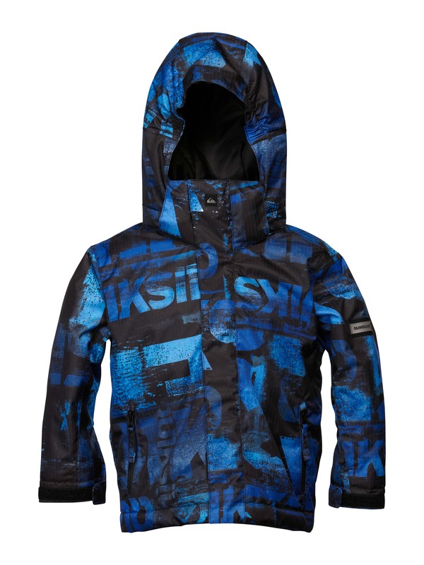 quiksilver, LITTLE MISSION LEFTOVER JACKET, LEFTOVER BLUE (prm3) 0 LITTLE MISSION LEFTOVER JACKET EQKTJ00004 Quiksilver