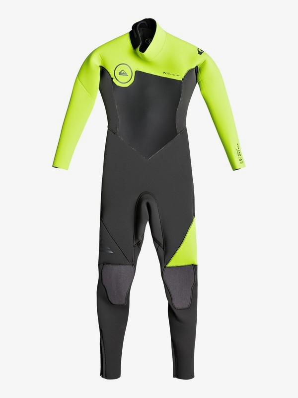 quiksilver, 3/2mm Syncro Series - Combinaison GBS back zip pour Garçon 2-7 ans, JET BLACK/ SAFETY YELLOW/ GUN (xkgk) 0 3/2mm Syncro Series - Combinaison GBS back zip pour Garçon 2-7 ans Noir EQKW103001 Quiksilver