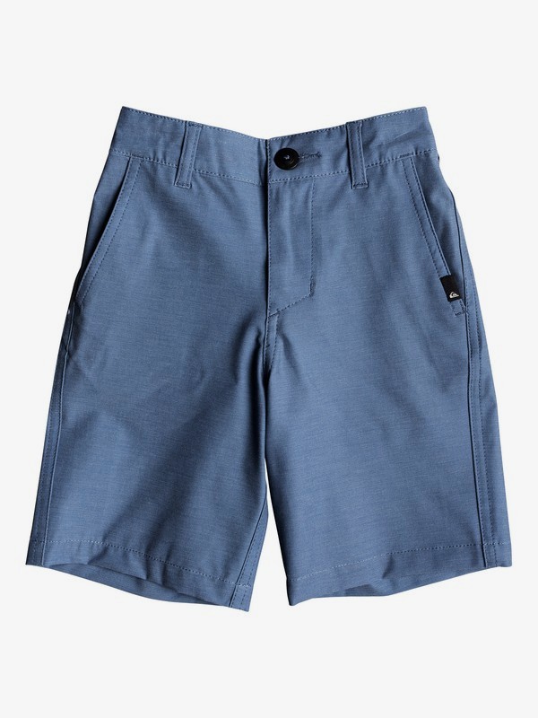 quiksilver, Boy's 2-7 Union Heather 14" Amphibian Boardshorts, BIJOU BLUE (bng0) 0 Boy's 2-7 Union Heather 14" Amphibian Boardshorts Blue EQKWS03142 Quiksilver