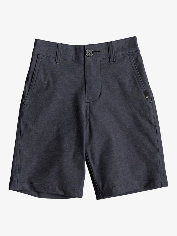 quiksilver, Boy's 2-7 Union Heather 14" Amphibian Boardshorts, BLACK (kvj0) 0 Boy's 2-7 Union Heather 14" Amphibian Boardshorts Black EQKWS03142 Quiksilver