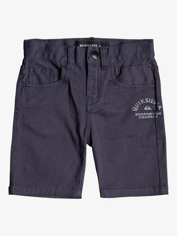 quiksilver, Детские шорты Mel Is Born, BLUE NIGHTS (bst0) 0 Детские шорты Mel Is Born Синий EQKWS03163 Quiksilver