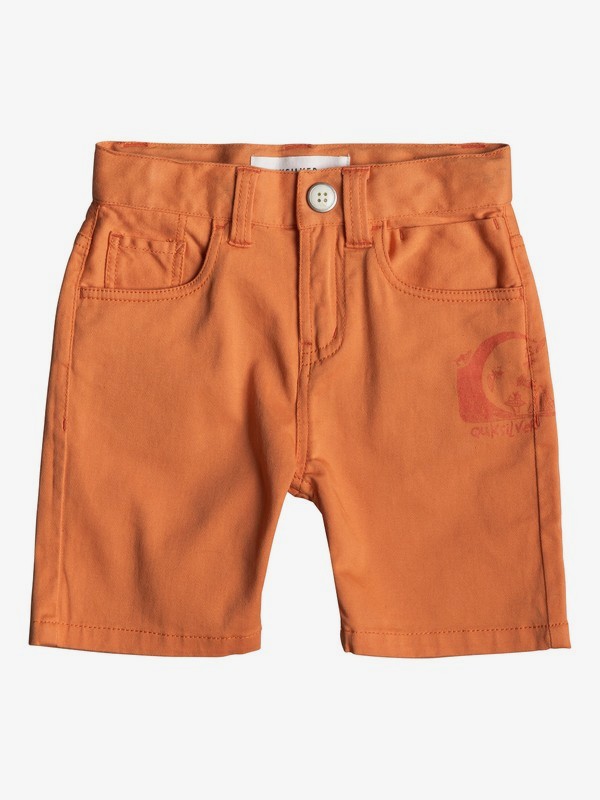 quiksilver, Mel Is Born - Short para Chicos 2-7, FLAMINGO (nks0) 0 Mel Is Born - Short para Chicos 2-7 Naranja EQKWS03163 Quiksilver