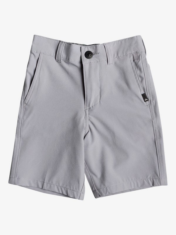 quiksilver, Boy's 2-7 Union 14" Amphibian Boardshorts, SLEET (szp0) 0 Boy's 2-7 Union 14" Amphibian Boardshorts Grey EQKWS03167 Quiksilver