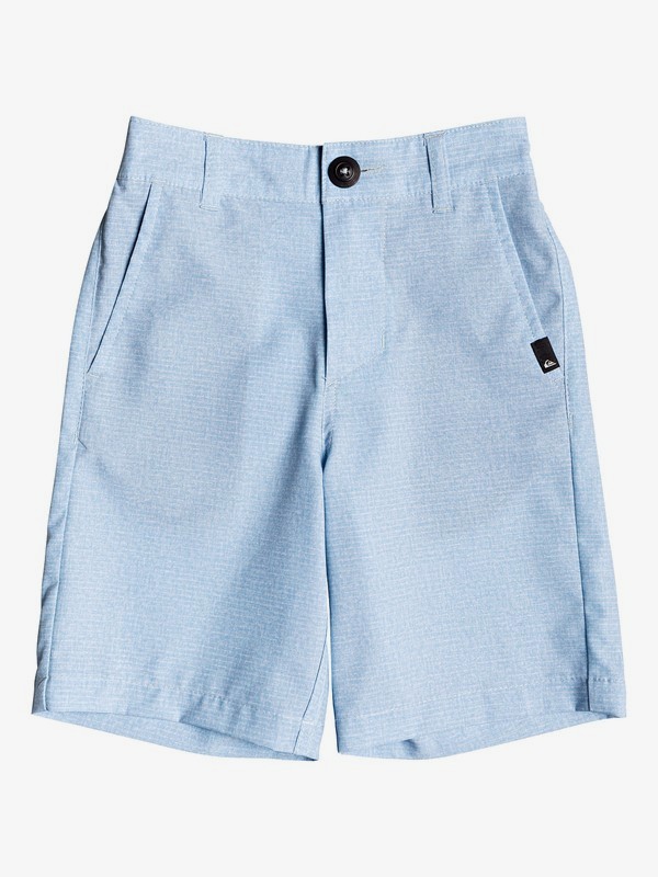 quiksilver, Boy's 2-7 Union Heather 14" Amphibian Boardshorts, AIRY BLUE (bfa0) 0 Boy's 2-7 Union Heather 14" Amphibian Boardshorts Blue EQKWS03168 Quiksilver