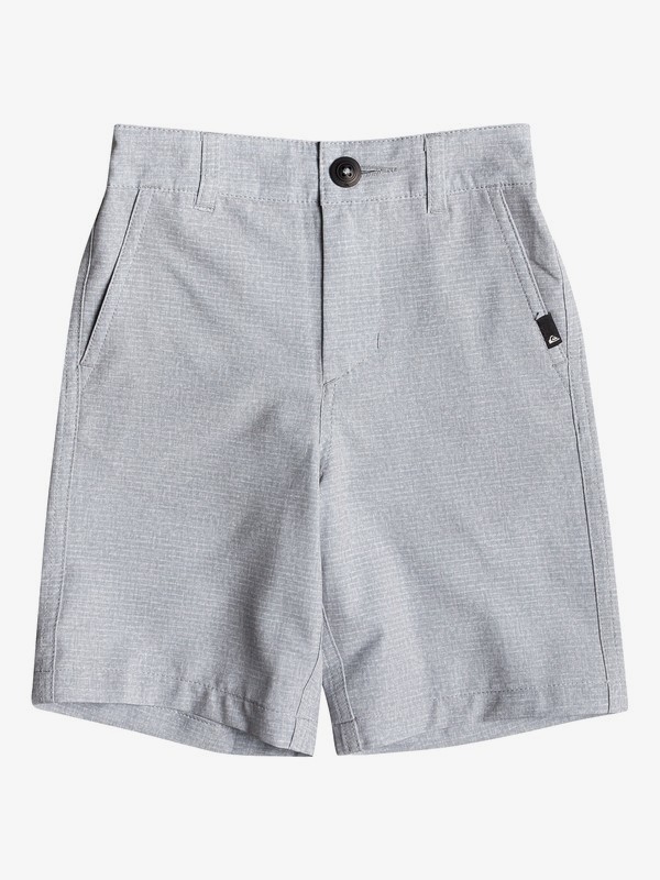 quiksilver, Boy's 2-7 Union Heather 14" Amphibian Boardshorts, SLEET (szp0) 0 Boy's 2-7 Union Heather 14" Amphibian Boardshorts Grey EQKWS03168 Quiksilver
