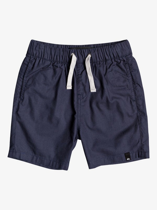 quiksilver, Boy's 2-7 Seaside Roads 16" Elasticated Shorts, BLUE NIGHTS (bst0) 0 Boy's 2-7 Seaside Roads 16" Elasticated Shorts Blue EQKWS03182 Quiksilver