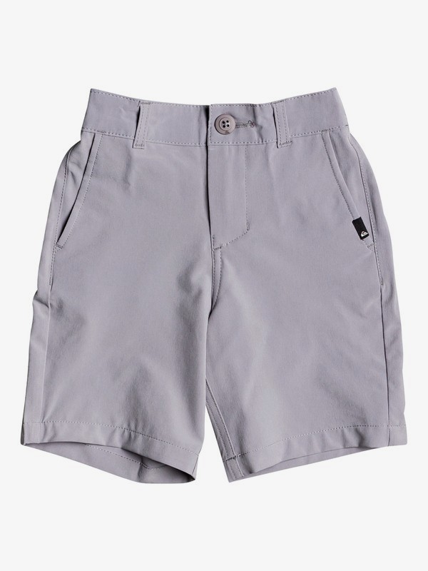 quiksilver, Boy's 2-7 Union 14" Amphibian Boardshorts, SLEET (szp0) 0 Boy's 2-7 Union 14" Amphibian Boardshorts Grey EQKWS03183 Quiksilver